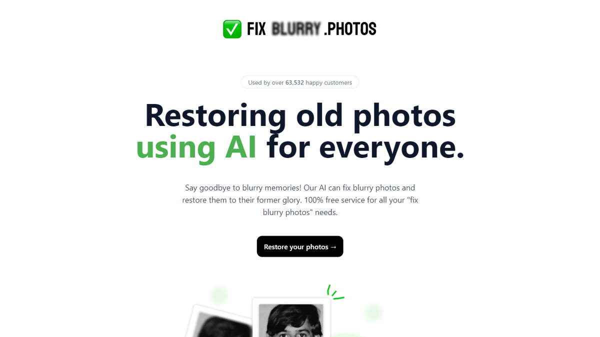 Fix Blurry Photos