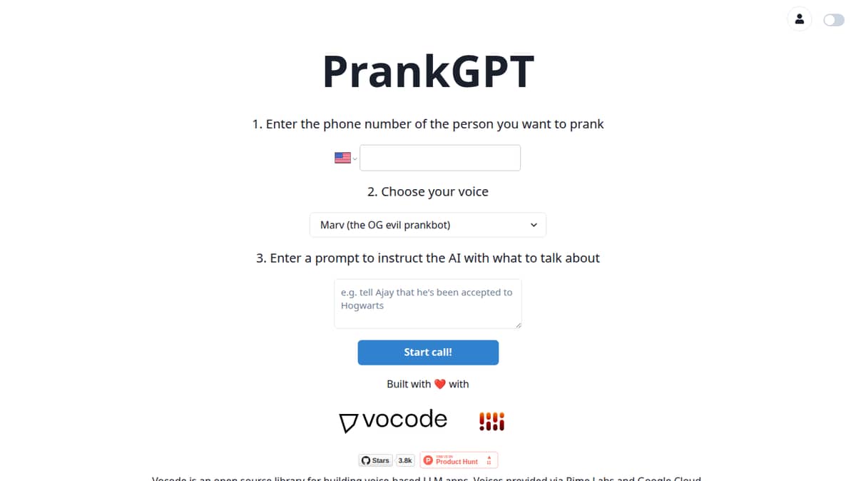 PrankGPT
