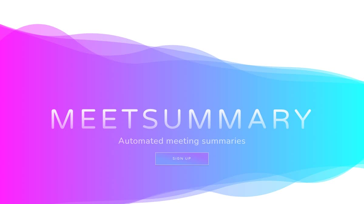 Meet Summary