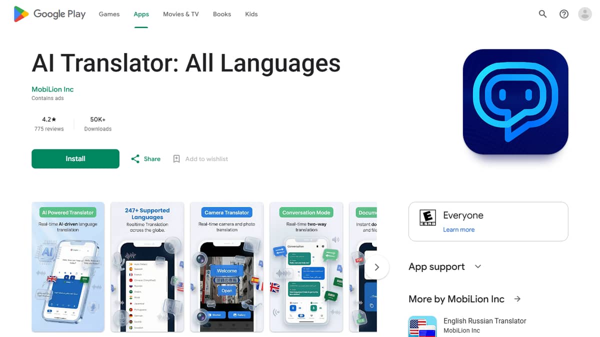 AI Translator: All Languages (formerly AI Translate - GPT Translate)