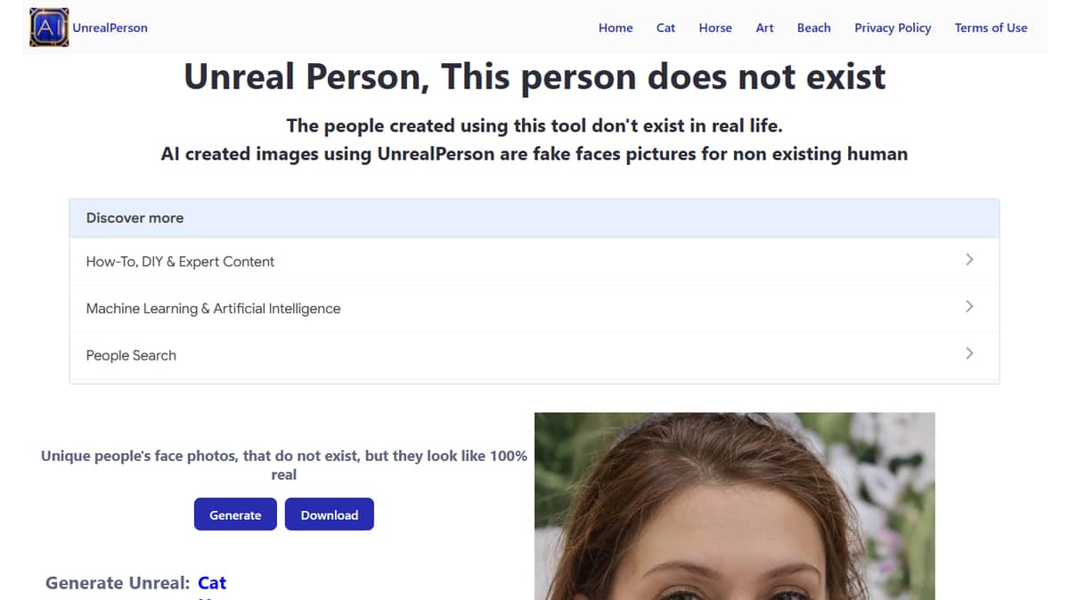 Unreal Person