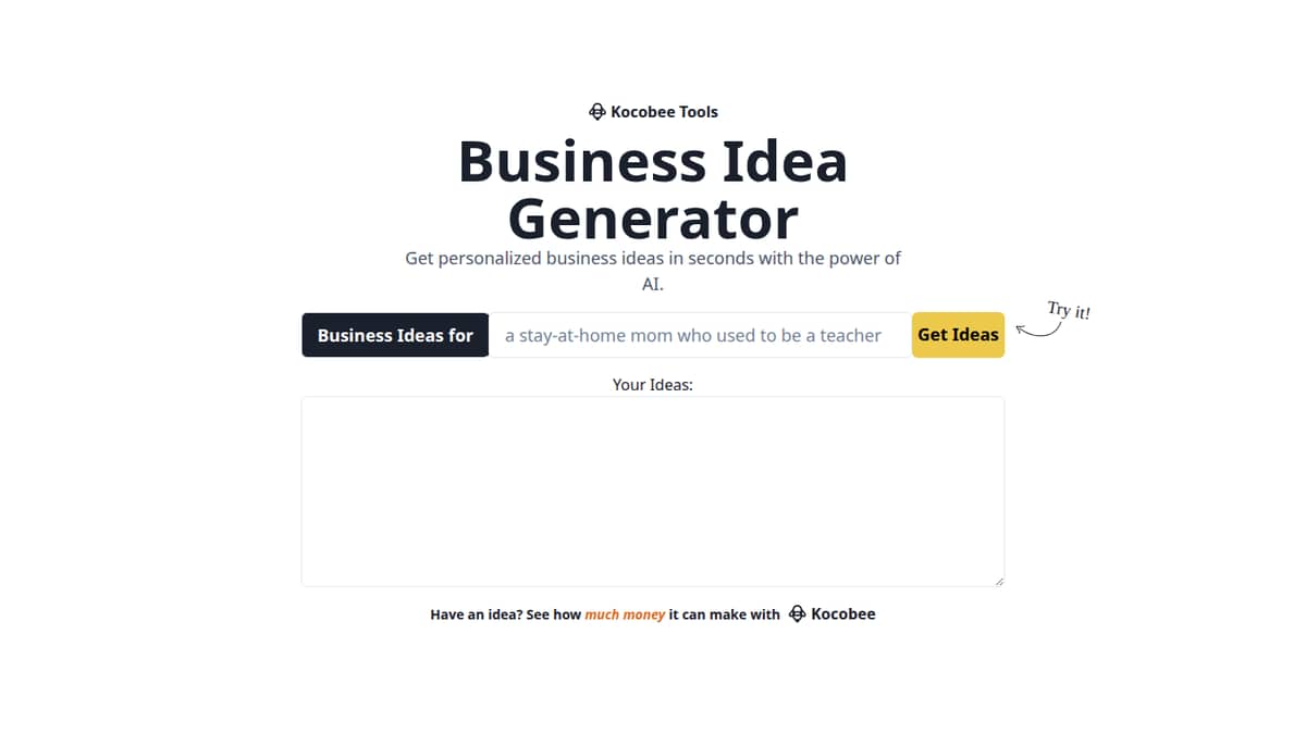 BizIdeas AI