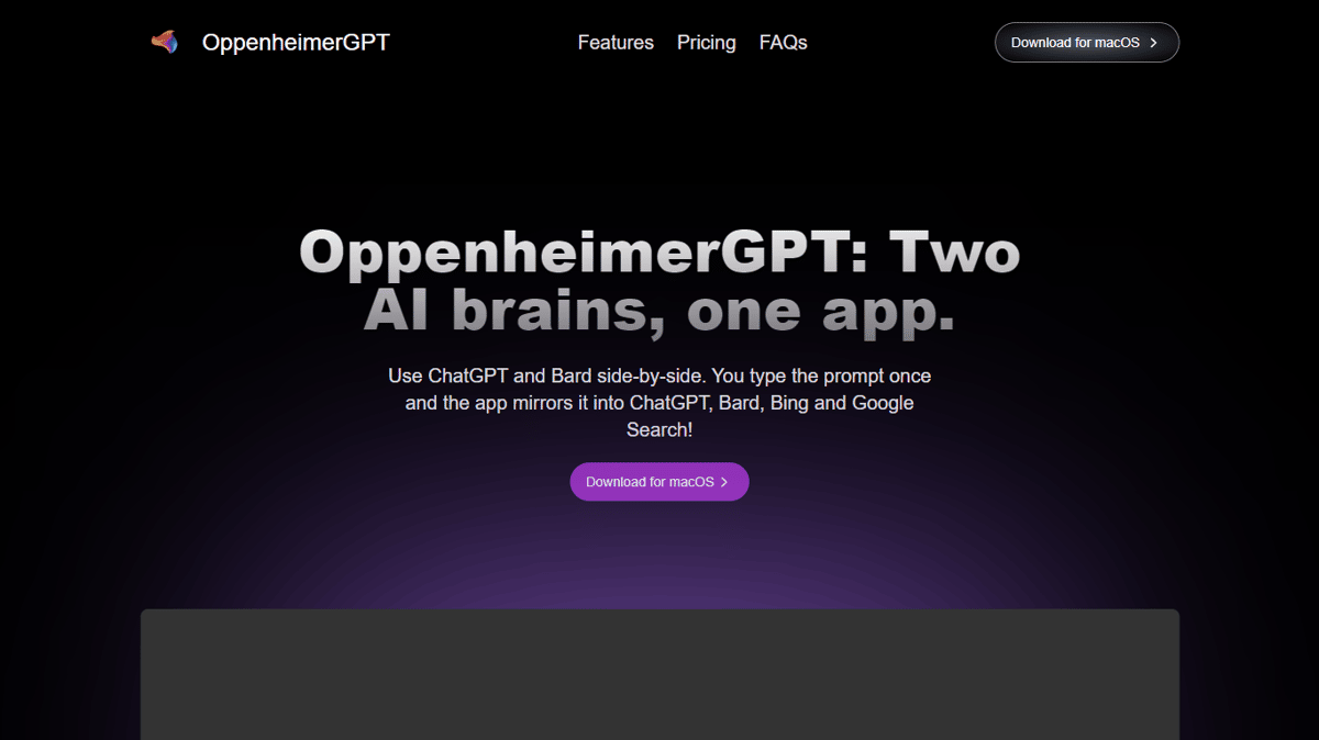 OppenheimerGPT