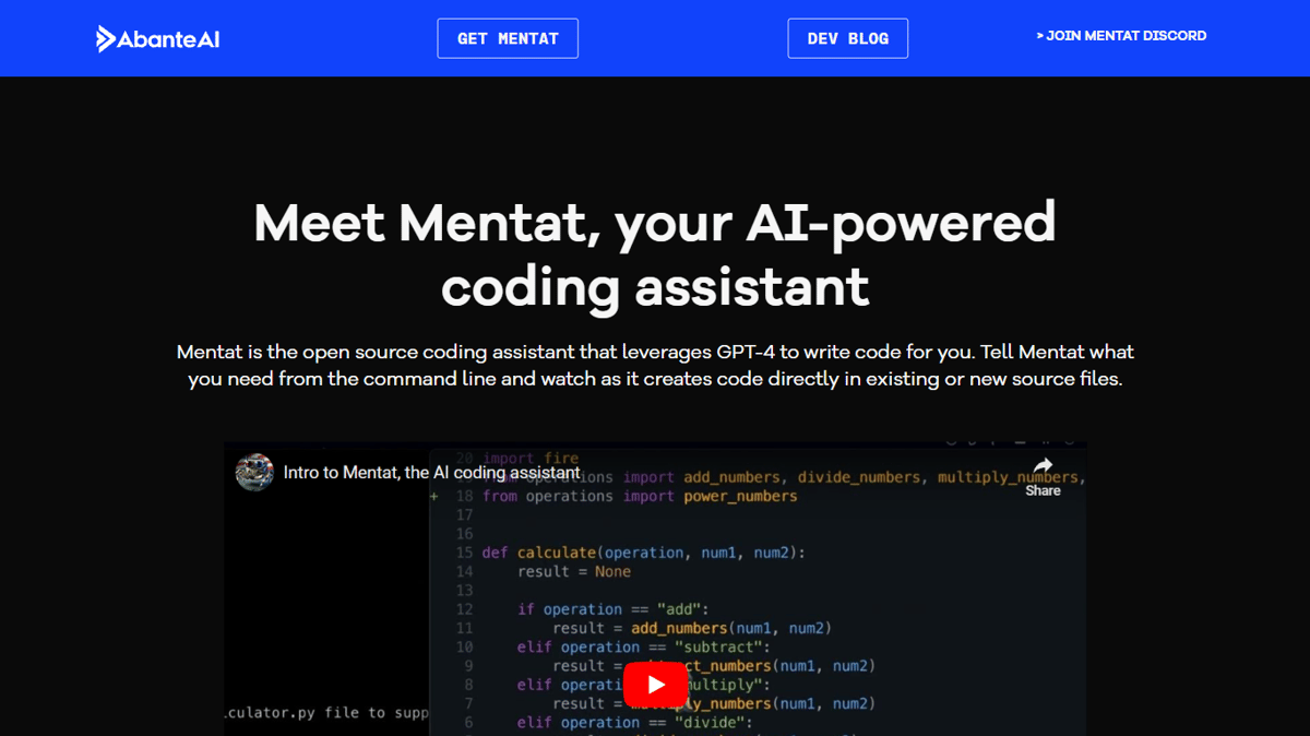 Mentat AI