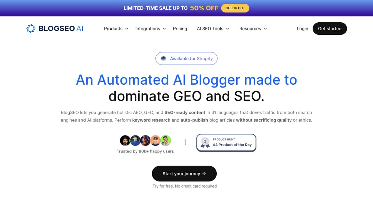 BlogSEO AI