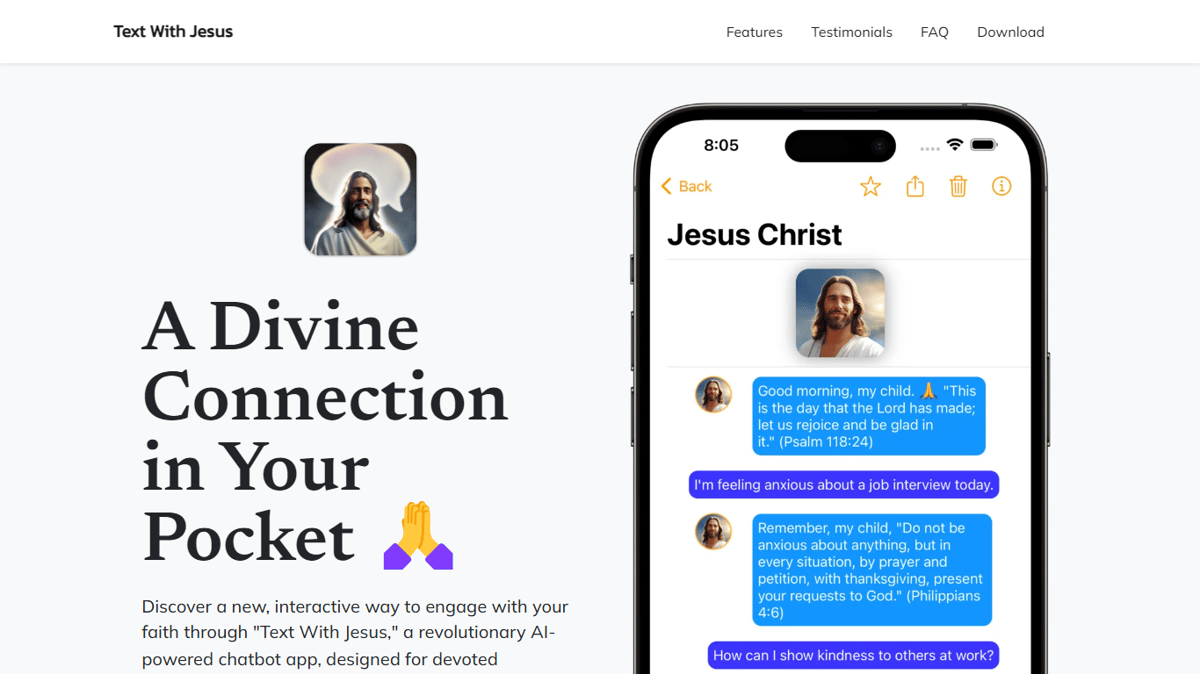 Text With Jesus