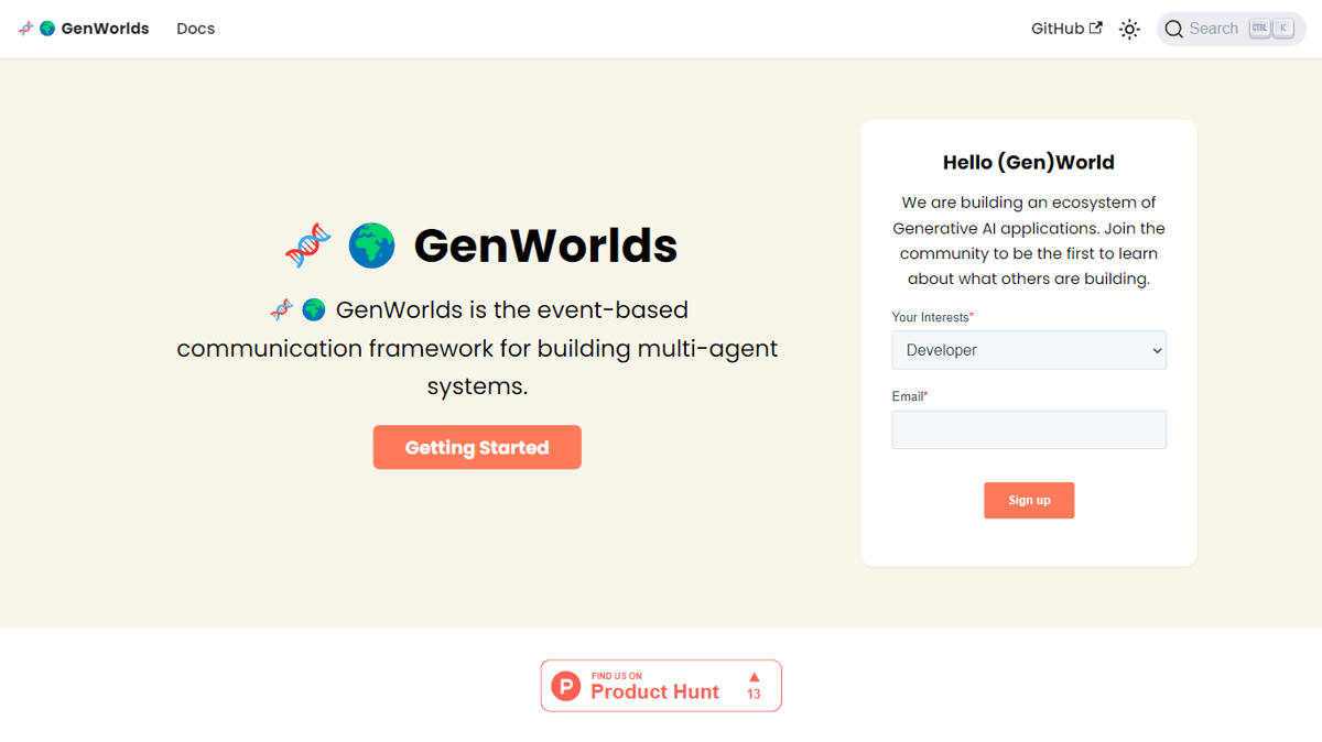 GenWorlds