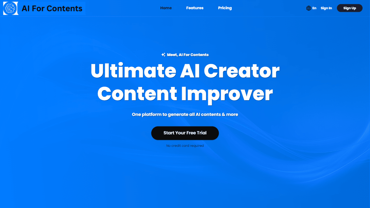 AI For Contents