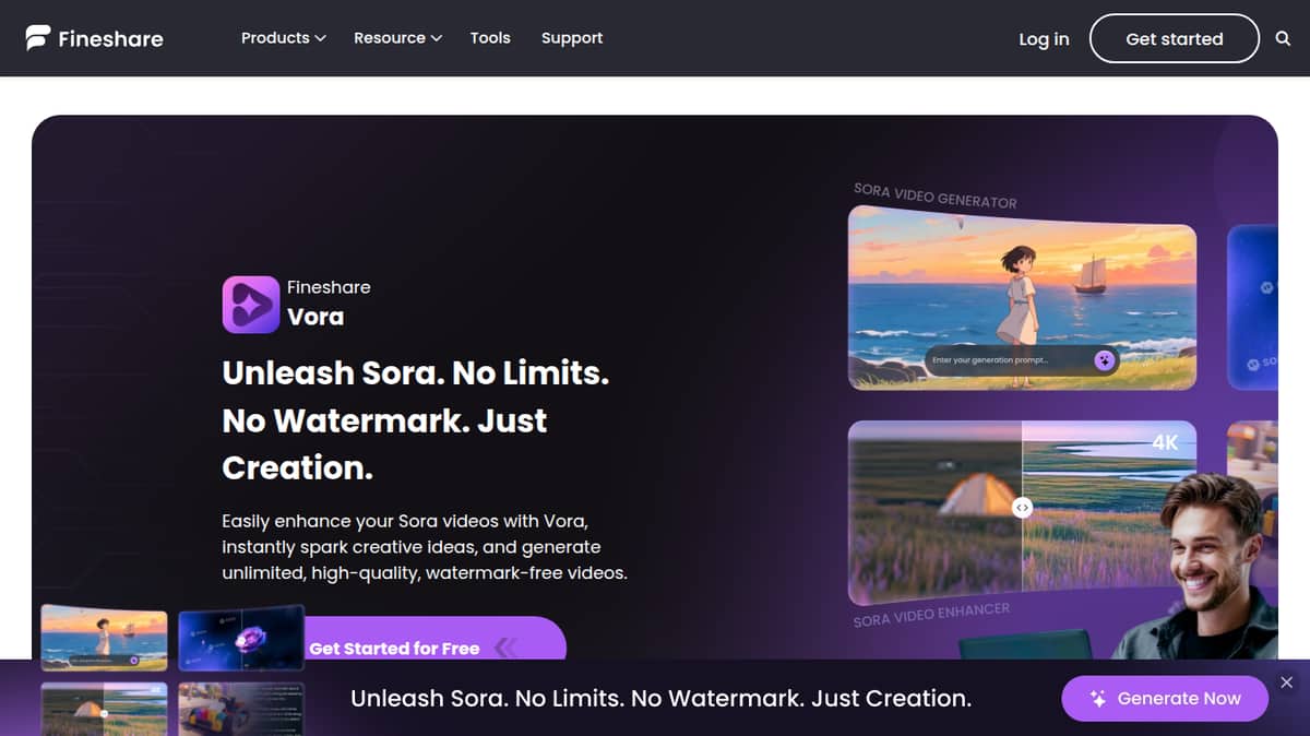 FineShare AI Zoom Background Generator