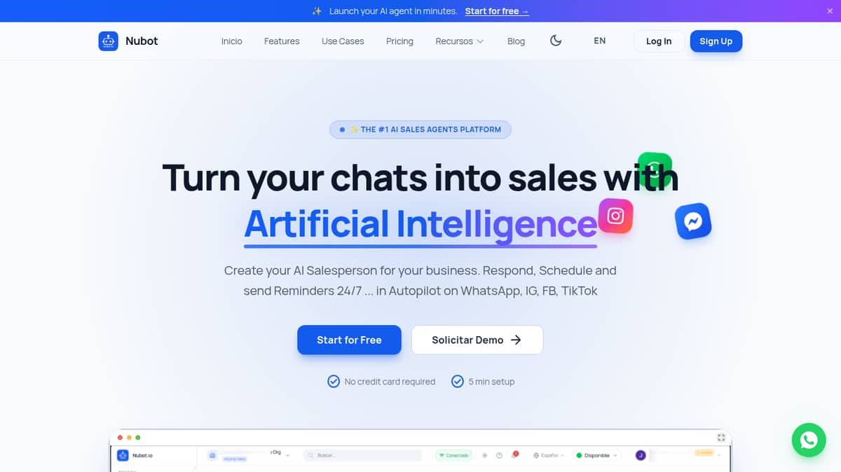 Nubot.io App