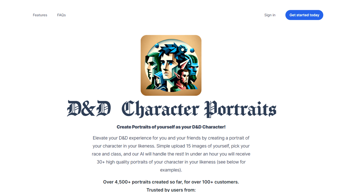 D&D Character Portraits