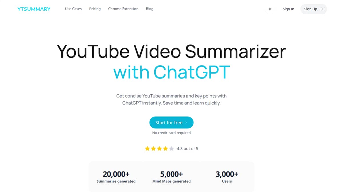 YTSummary