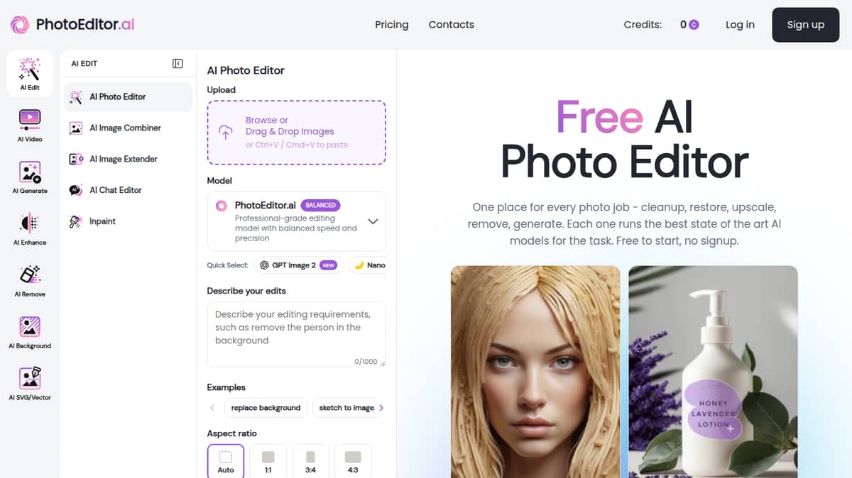 AI Photo Editor
