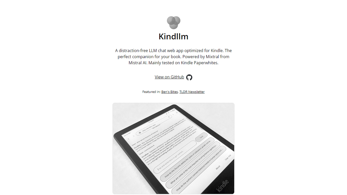 Kindllm 
