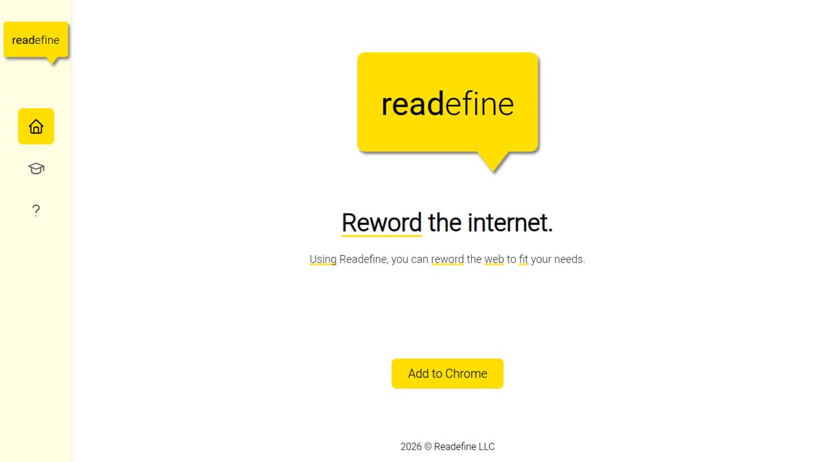 Readefine