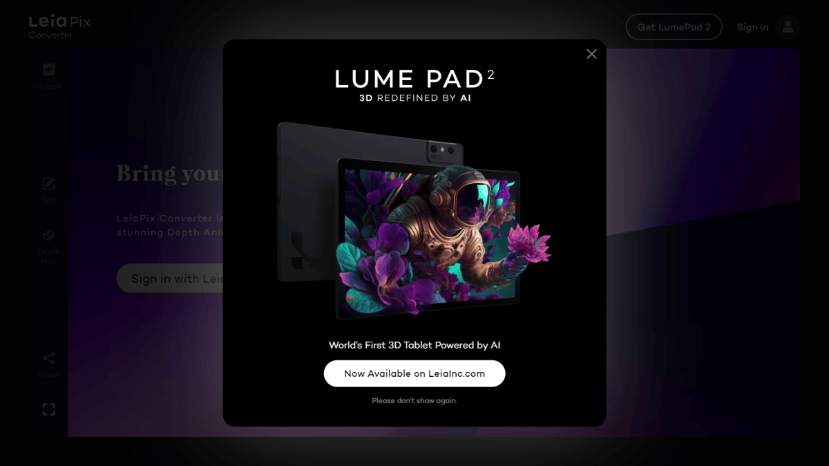 Immersity (formerly LeiaPix Converter)