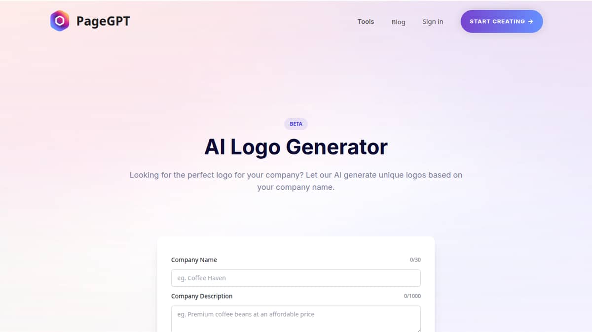 AI Logo Generator