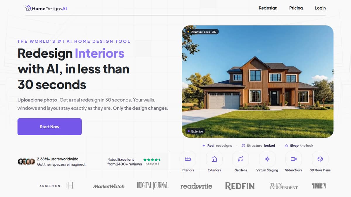 HomeDesigns AI
