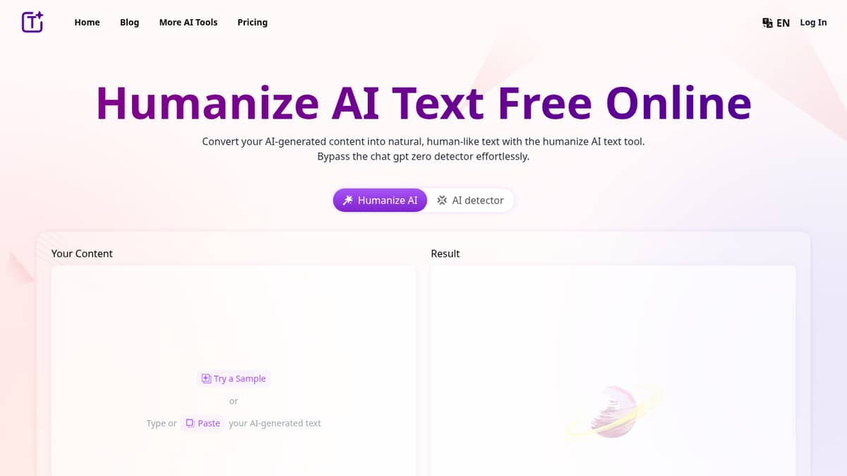 Humanize AI Text Free Online