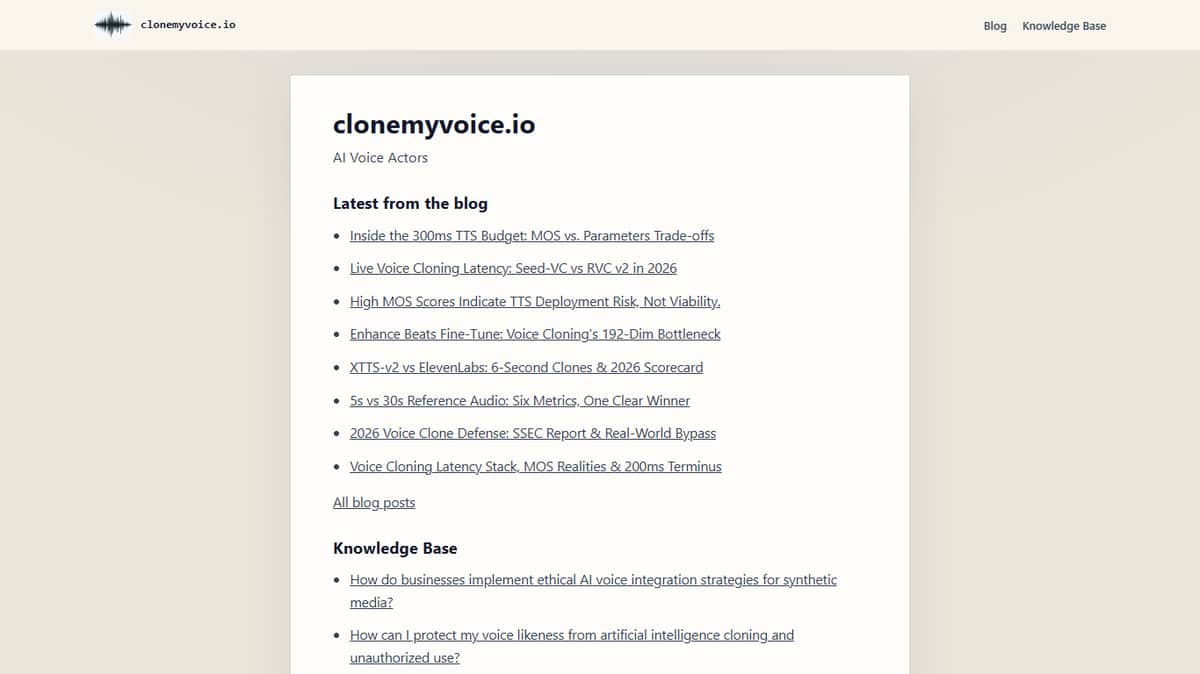 Clonemyvoice.io