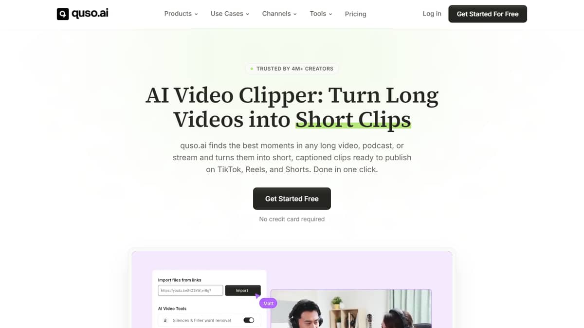 quso.ai (formerly Vidyo.ai)