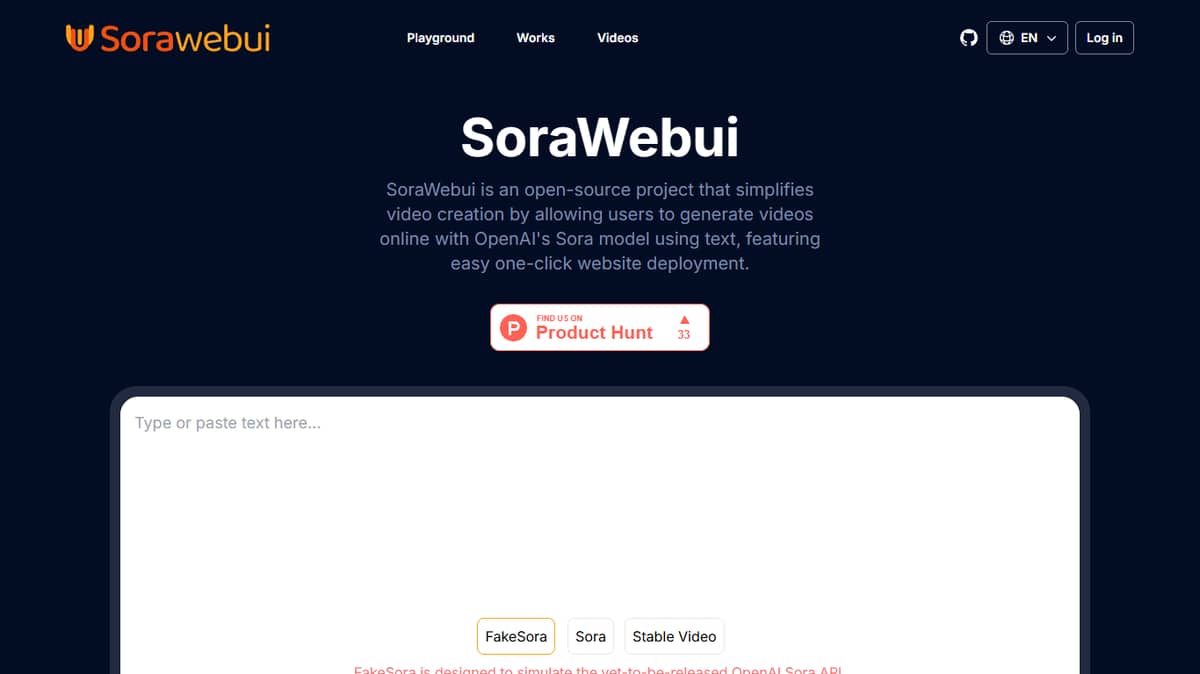 SoraWebui