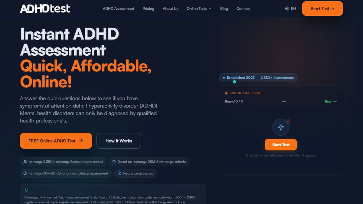 ADHDtest.ai